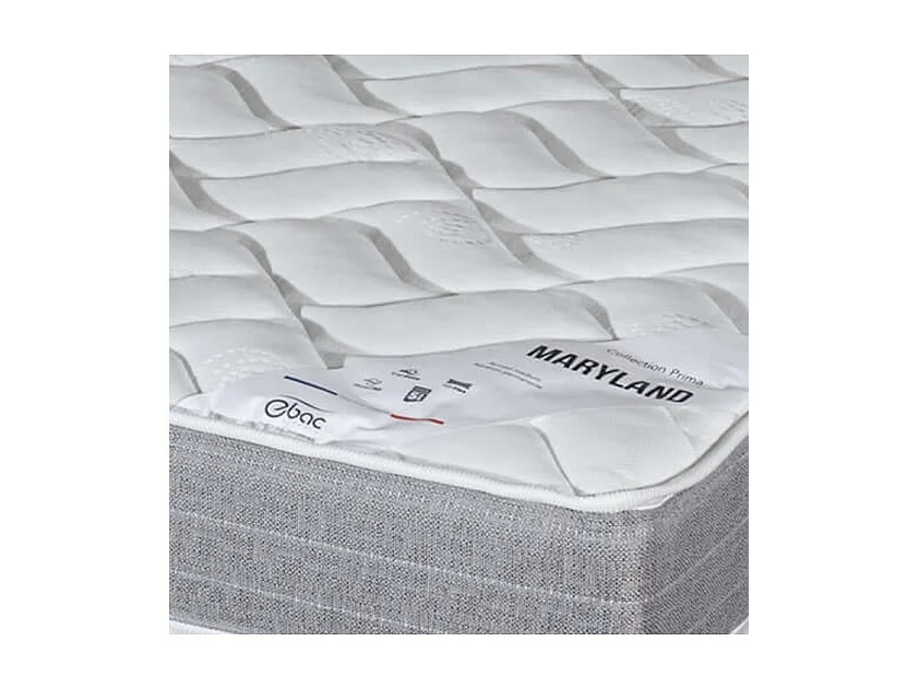 Matelas 80x200 Maryland - Mousse - Hauteur 20 cm - 3 zones - Soutien ferme