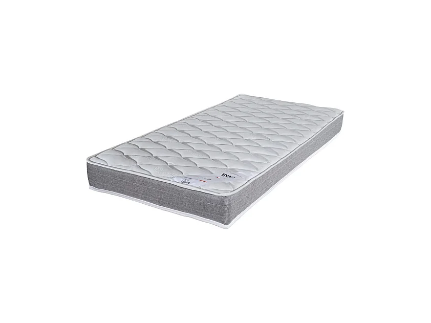Matelas 90x190 Ryad - Ressorts - Hauteur 21 cm - Soutien très ferme