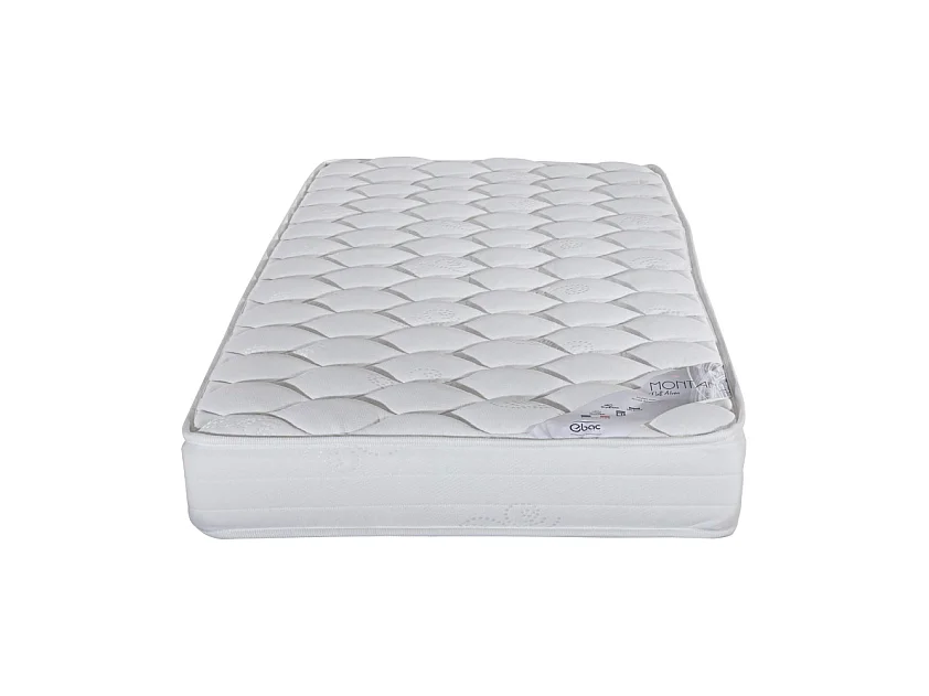 Matelas 90x200 Montana - Mousse - Hauteur 18 cm - 3 zones - Soutien medium