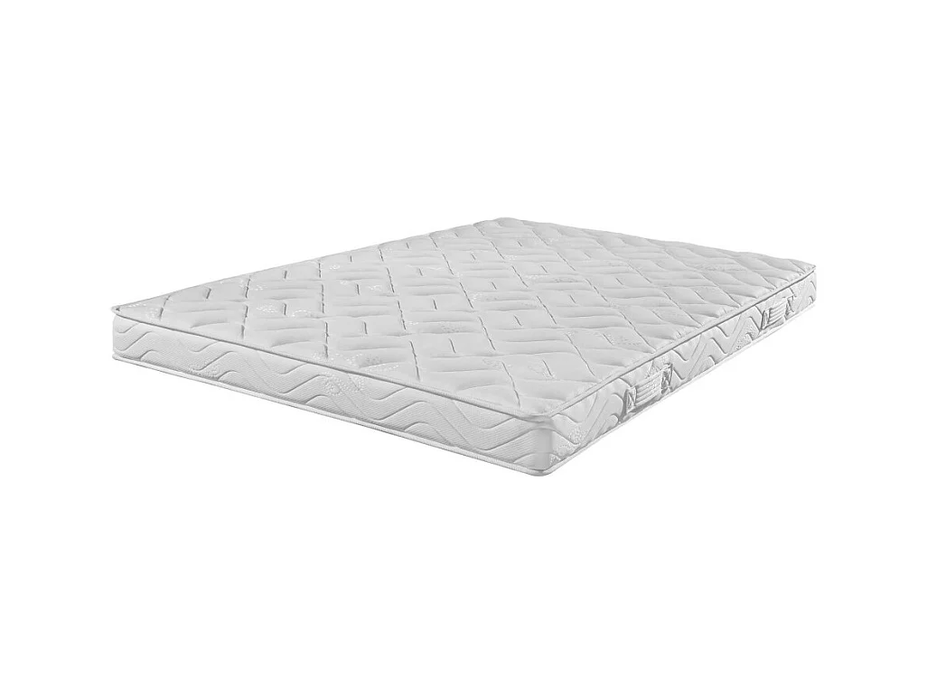 Matelas 140x190 Morgan - Mousse - Hauteur 17 cm - 3 zones - Soutien ferme