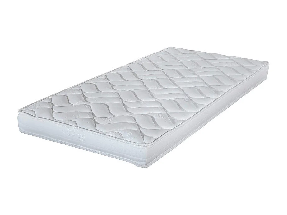 Matelas 80x190 Melissa - Mousse - Hauteur 13 cm - 3 zones - Soutien ferme