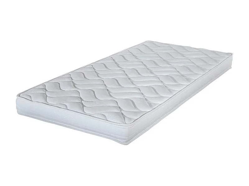 Matelas 80x190 Melissa - Mousse - Hauteur 13 cm - 3 zones - Soutien ferme