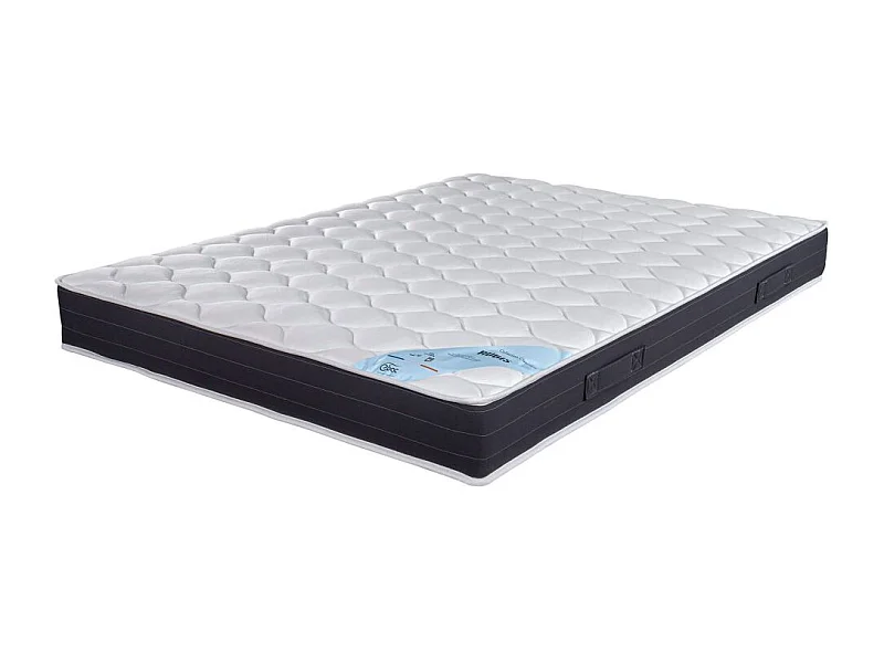 Matelas 160x200 Rubis - Ressorts - Hauteur 21 cm - Soutien très ferme