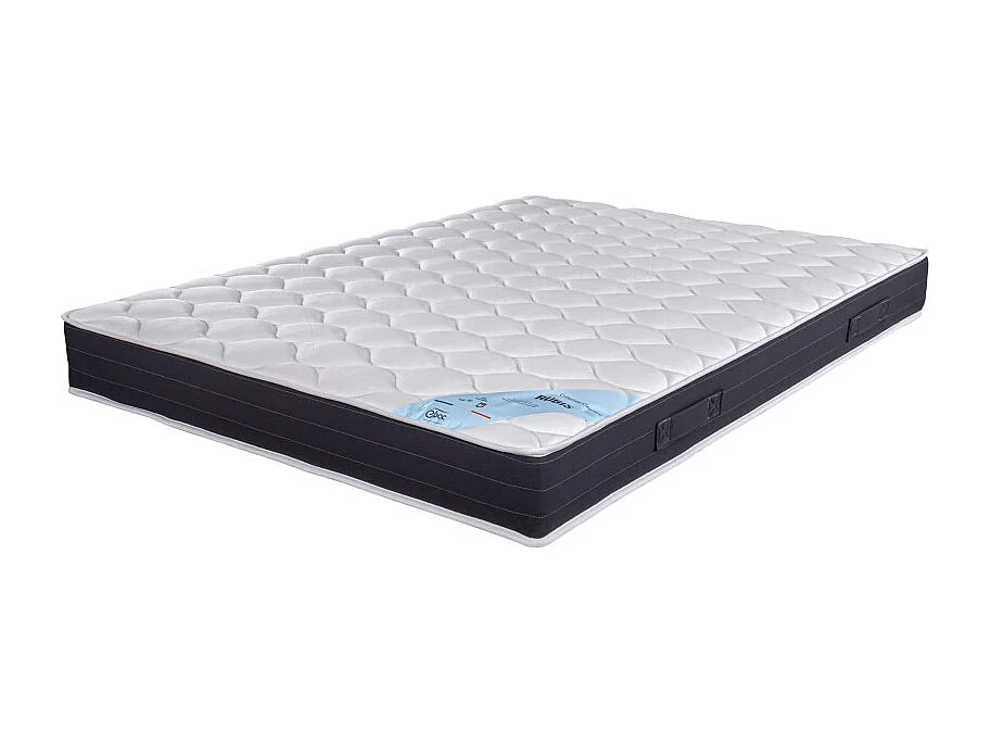 Matelas 140x190 Rubis - Ressorts - Hauteur 21 cm - Soutien très ferme