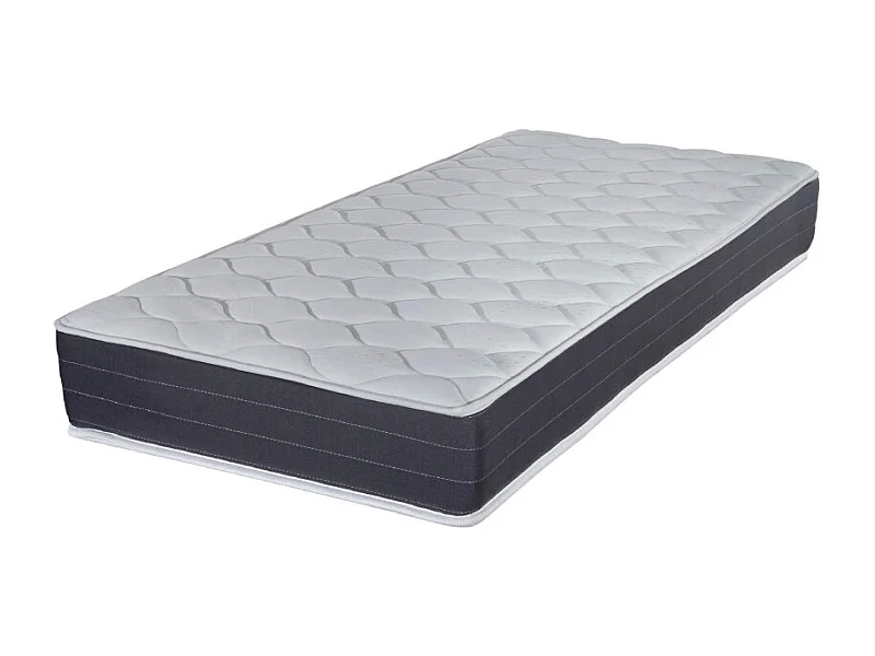 Matelas 90x190 Rhodes - Ressorts ensachés - Hauteur 24 cm - Soutien ferme
