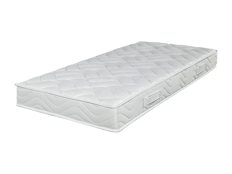 Matelas 90x190 Morgan - Mousse - Hauteur 17 cm - 3 zones - Soutien ferme
