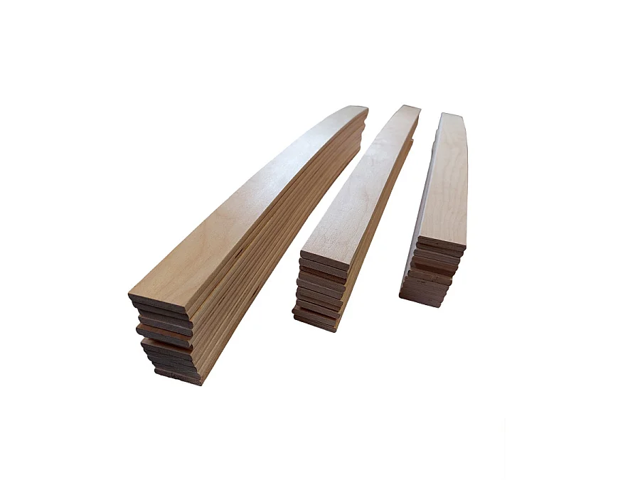 30 lattes - 780x48x8 mm - pour sommier / bz / clic clac