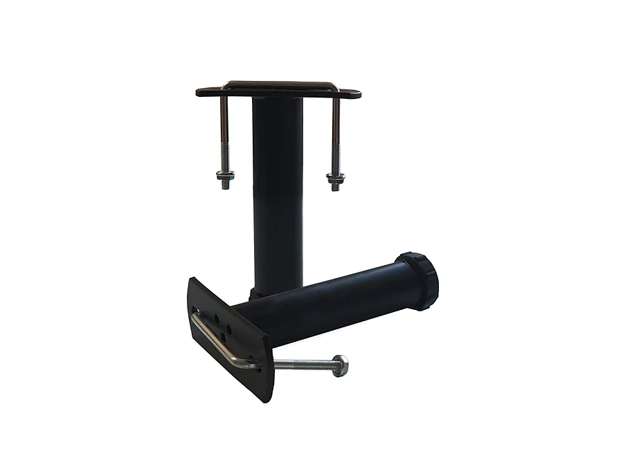 2 pieds de liaison métal H 14 à 25 cm pour sommier métal