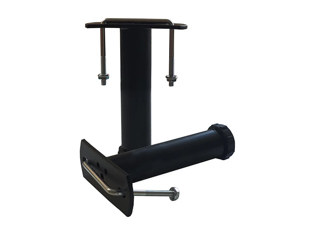 2 pieds de liaison métal H 14 à 25 cm pour sommier métal