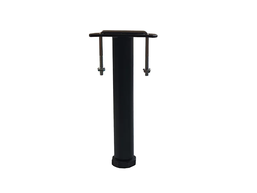 1 pied de liaison métal H 21 à 32 cm pour sommier métal