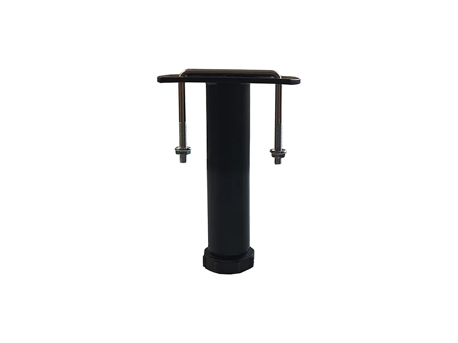 1 pied de liaison métal H 14 à 25 cm pour sommier métal