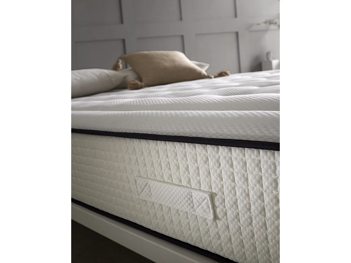 Matelas 135x190 mousse a mémoire de forme SIMPUR EXCLUSIVE SPORT | épaisseur +/- 30 cm | avec visco hr haute densité | soutien semi-ferme