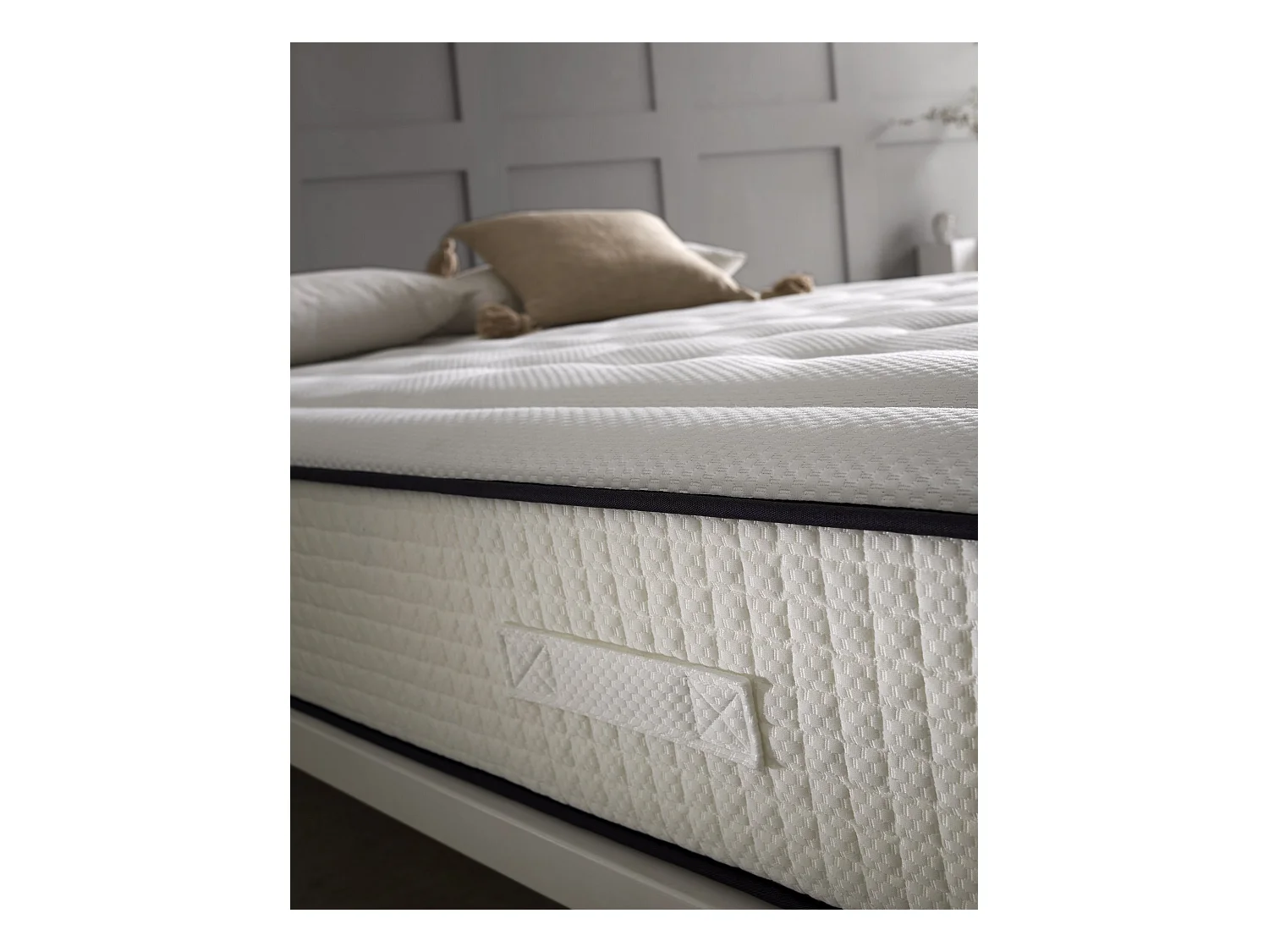 Matelas 135x200 mousse a mémoire de forme SIMPUR EXCLUSIVE SPORT | épaisseur +/- 30 cm | avec visco hr haute densité | soutien semi-ferme