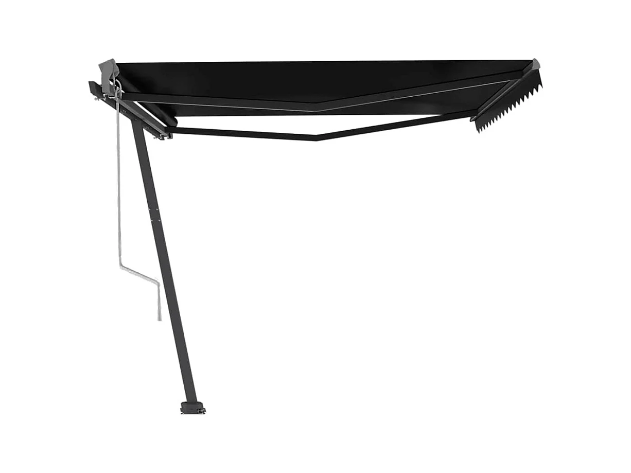 Toldo automático sobre suporte 400x300 cm Antracite