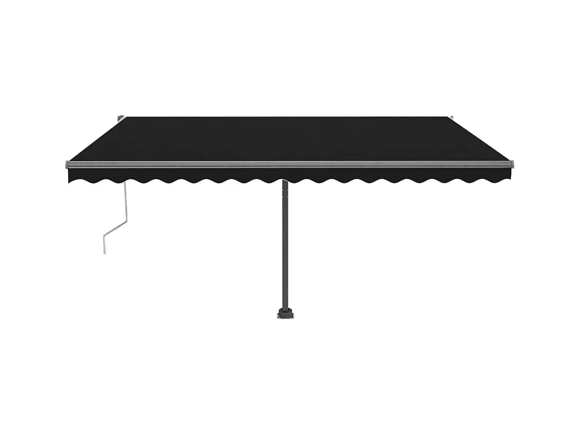Toldo automático sobre suporte 400x300 cm Antracite