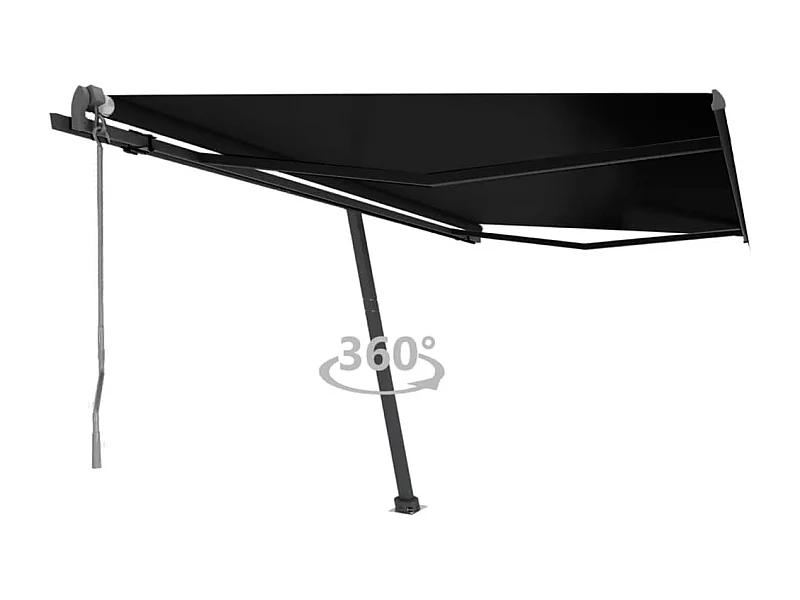 Automatische luifel op standaard 400x300 cm Antraciet