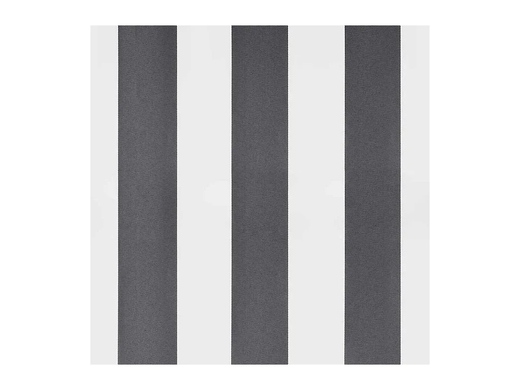 Tenda da sole estensibile antracite e bianco 3,5x2,5m tessuto/alluminio