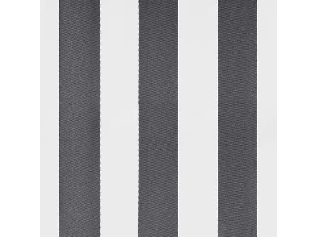 Auvent rétractable anthracite et blanc 4,5x3 m tissu/aluminium