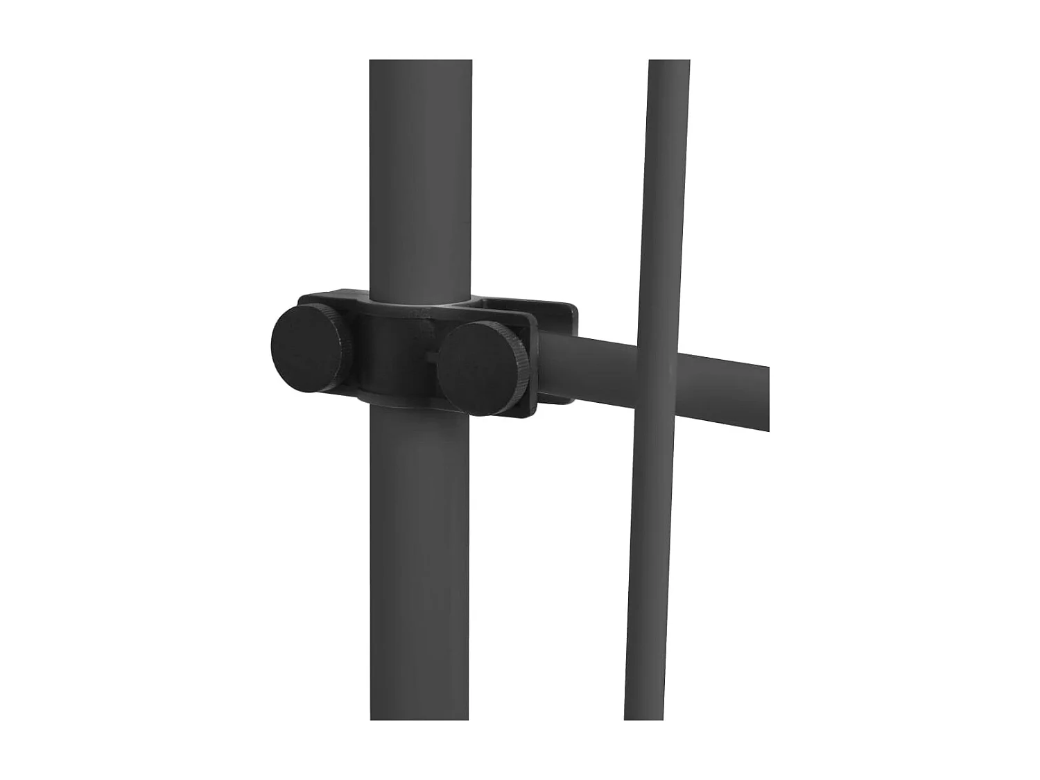 Auvent manuel rétractable avec LED 100 cm Crème