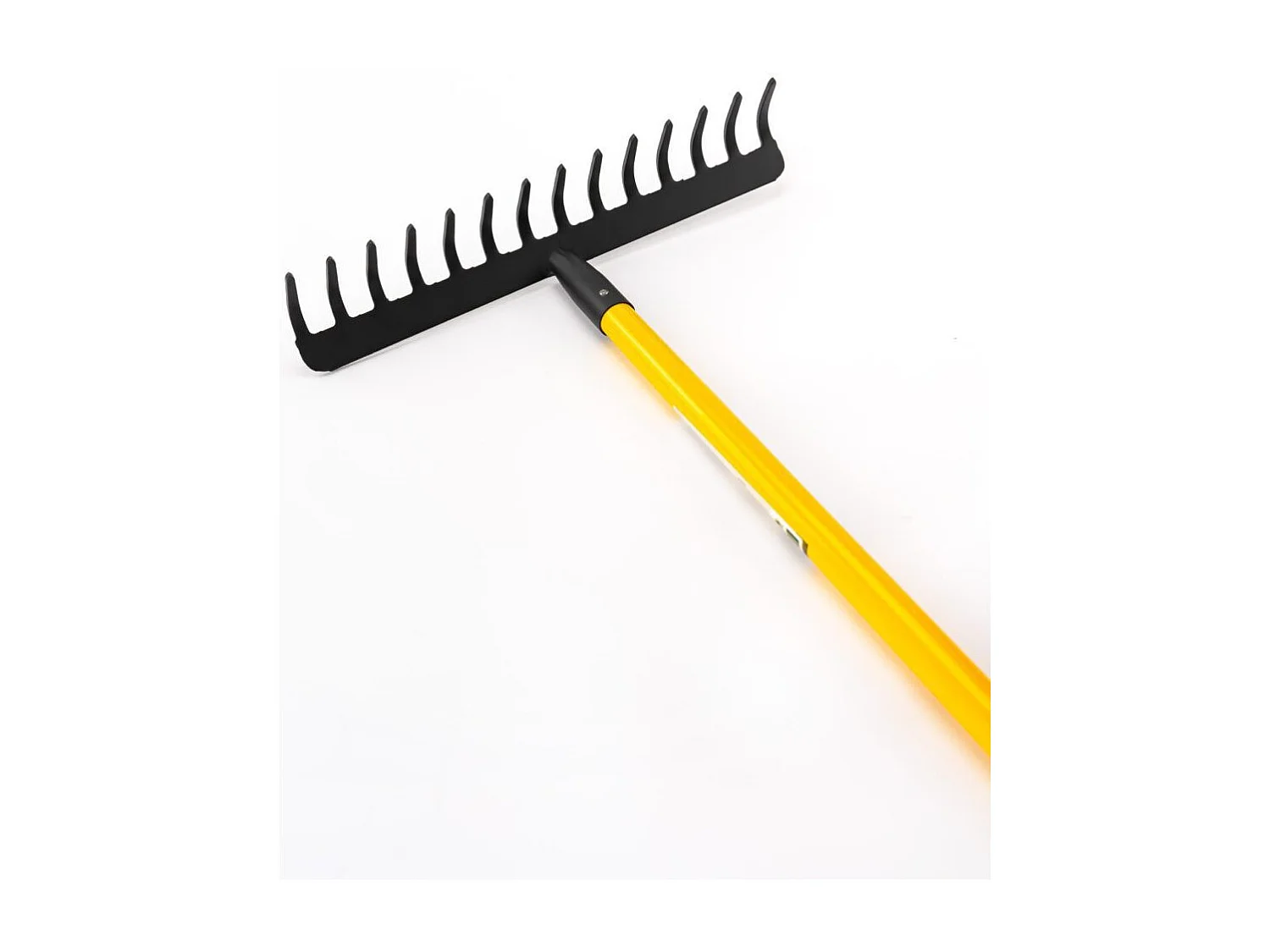 Gartenrechen - Suan - 14 Zinken - Stiel aus Glasfaser - Abmessungen: 150 x 40 x 8,6 cm