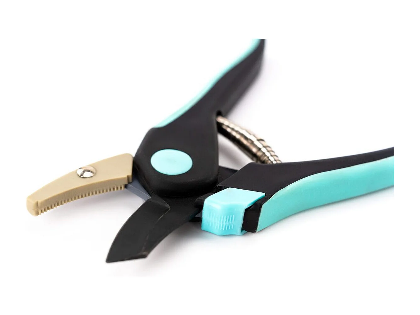 Juego de 2 tijeras de podar - Suan - Hoja recta y hoja de yunque - Acero