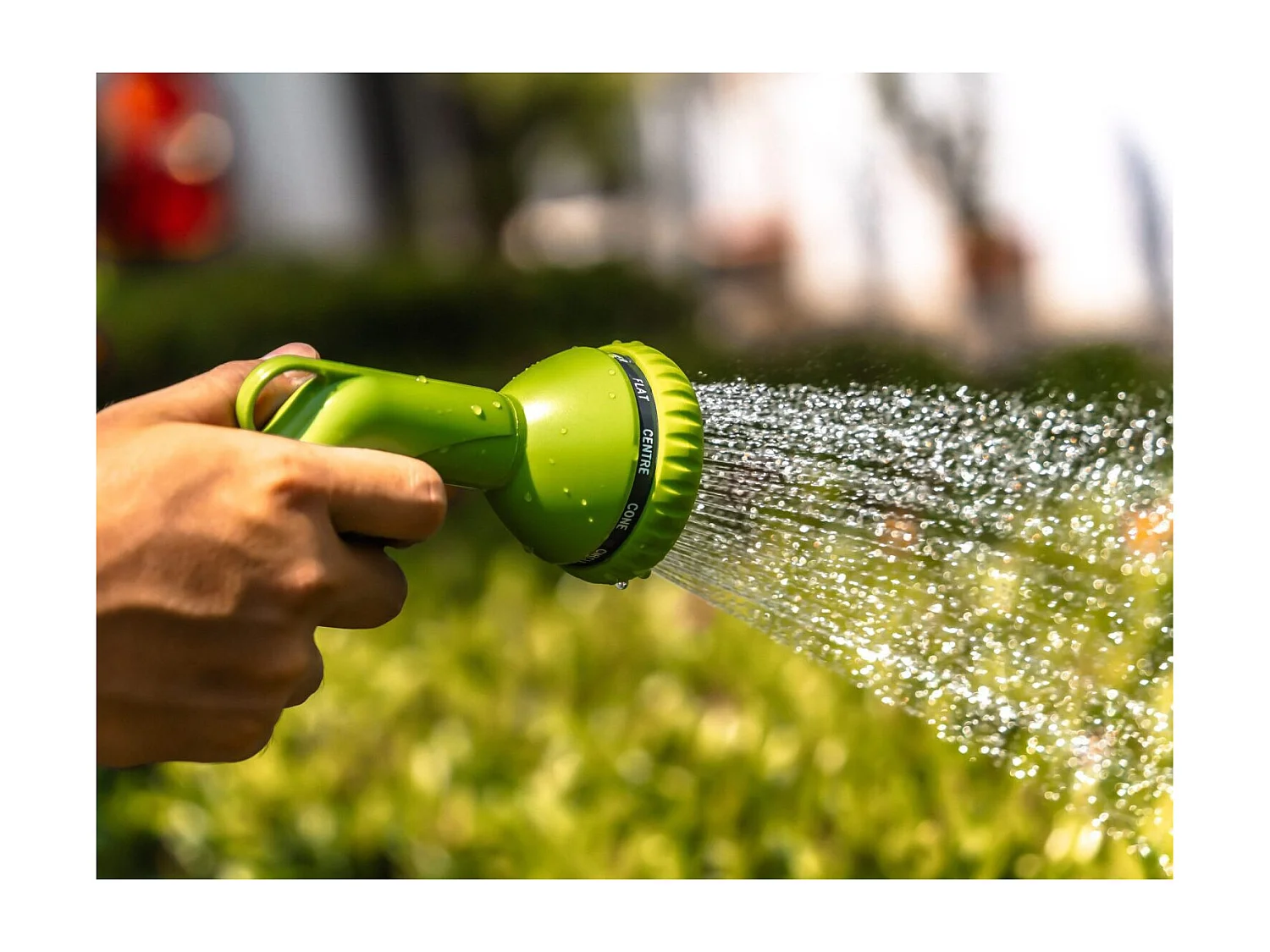 Pistola pulverizadora y limpiadora - Suan - 10 chorros - Dimensiones : 20,8 x 12,8 x 6,67 cm