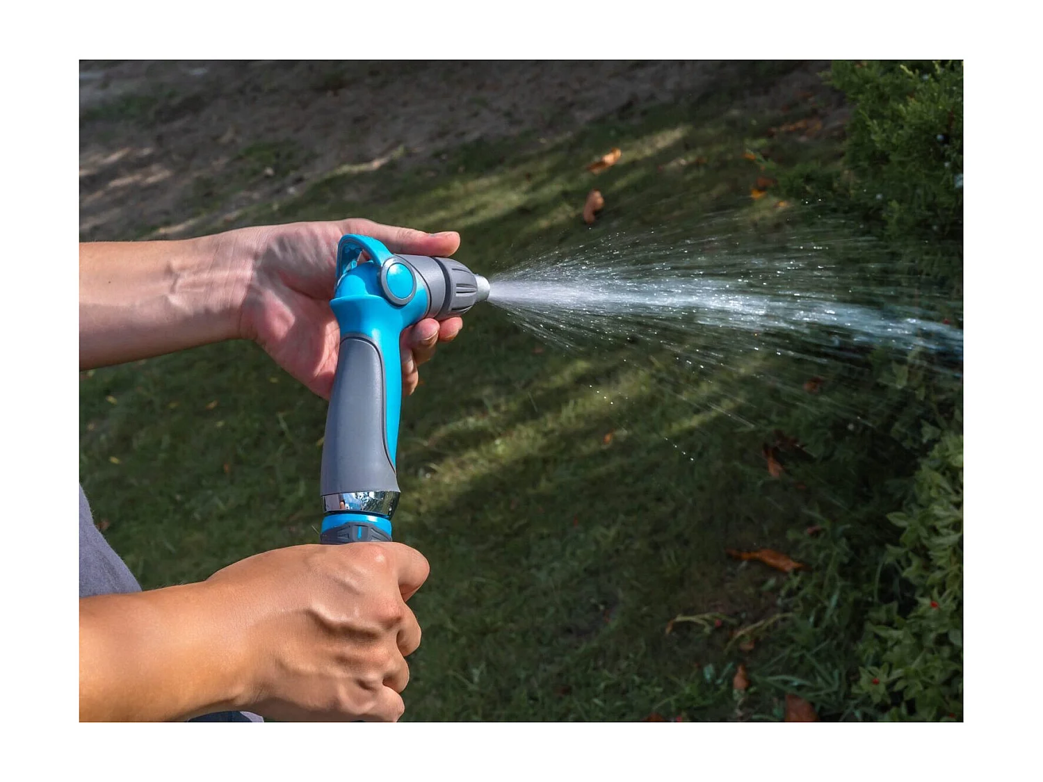 Spuit- en reinigingspistool - Suan - 3 verstelbare jets - Complete set met sproeifittingen