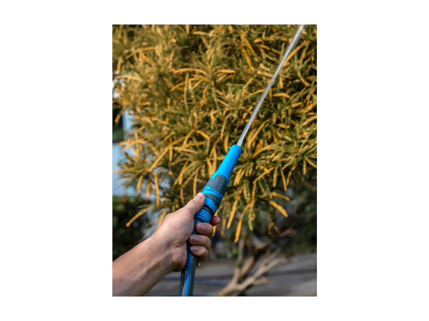 Bewaterings- en reinigingsslang - Suan - Complete set met soft touch bewateringsaansluitingen