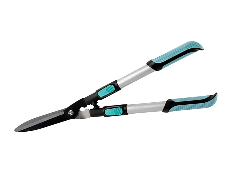 Cisaille à haie lame droite - Suan - Manche télescopique - Dimensions : 62-80 x 19-25 x 3 cm