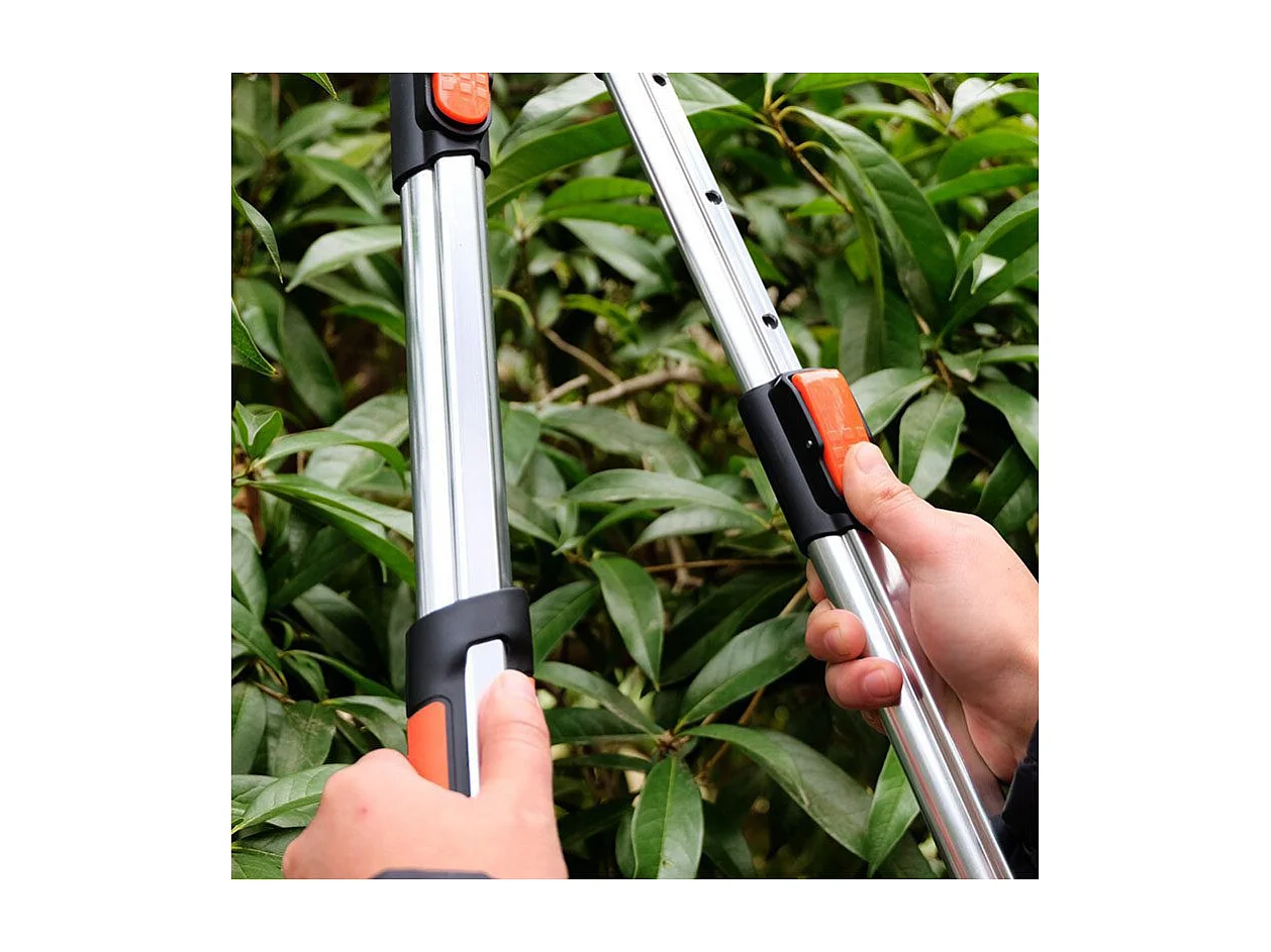 Corta ramas con cuchilla de yunque - Suan - Mango telescópico - Dimensiones: 87 x 34 cm