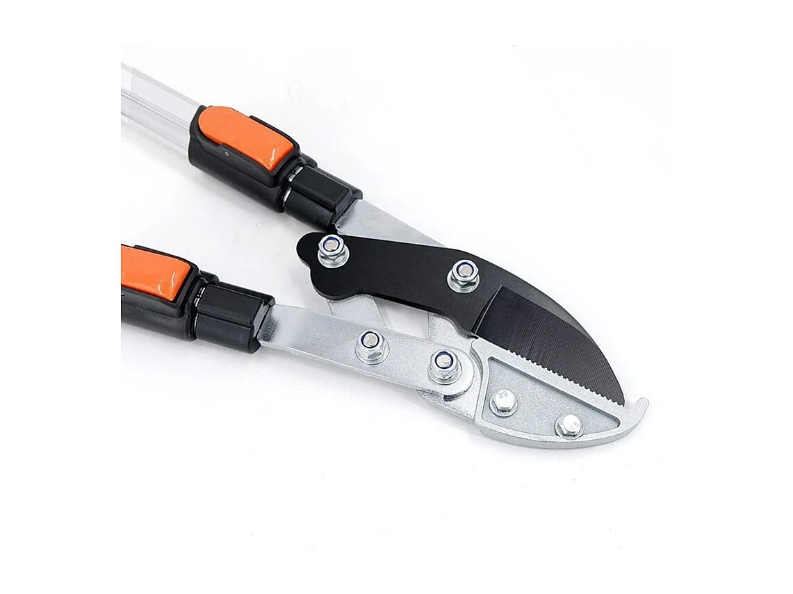 Corta ramas con cuchilla de yunque - Suan - Mango telescópico - Dimensiones: 87 x 34 cm