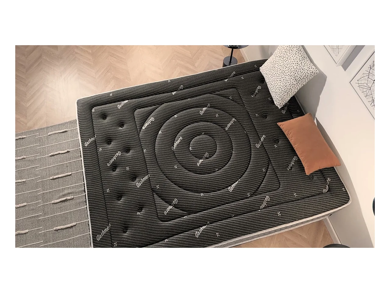 Colchón Premium Black Multizone, 27cm - 80x200 cm