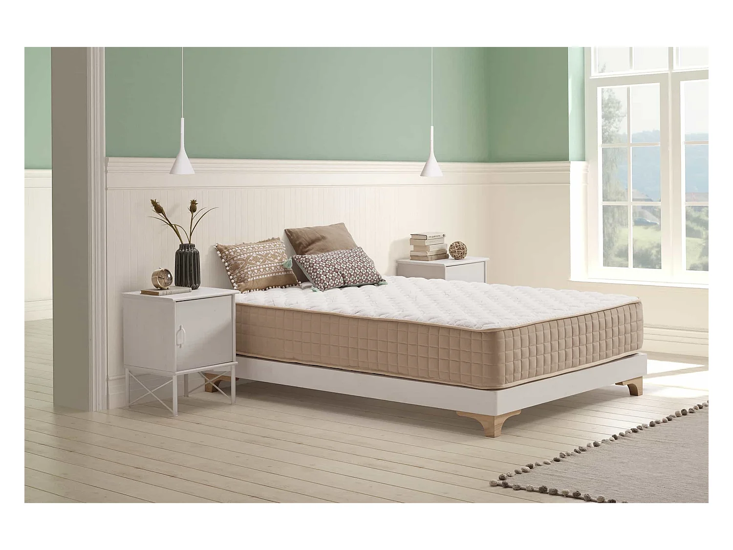 Materac Wiskoelastyczny Dogma, 30cm, 150x190cm - Moonia