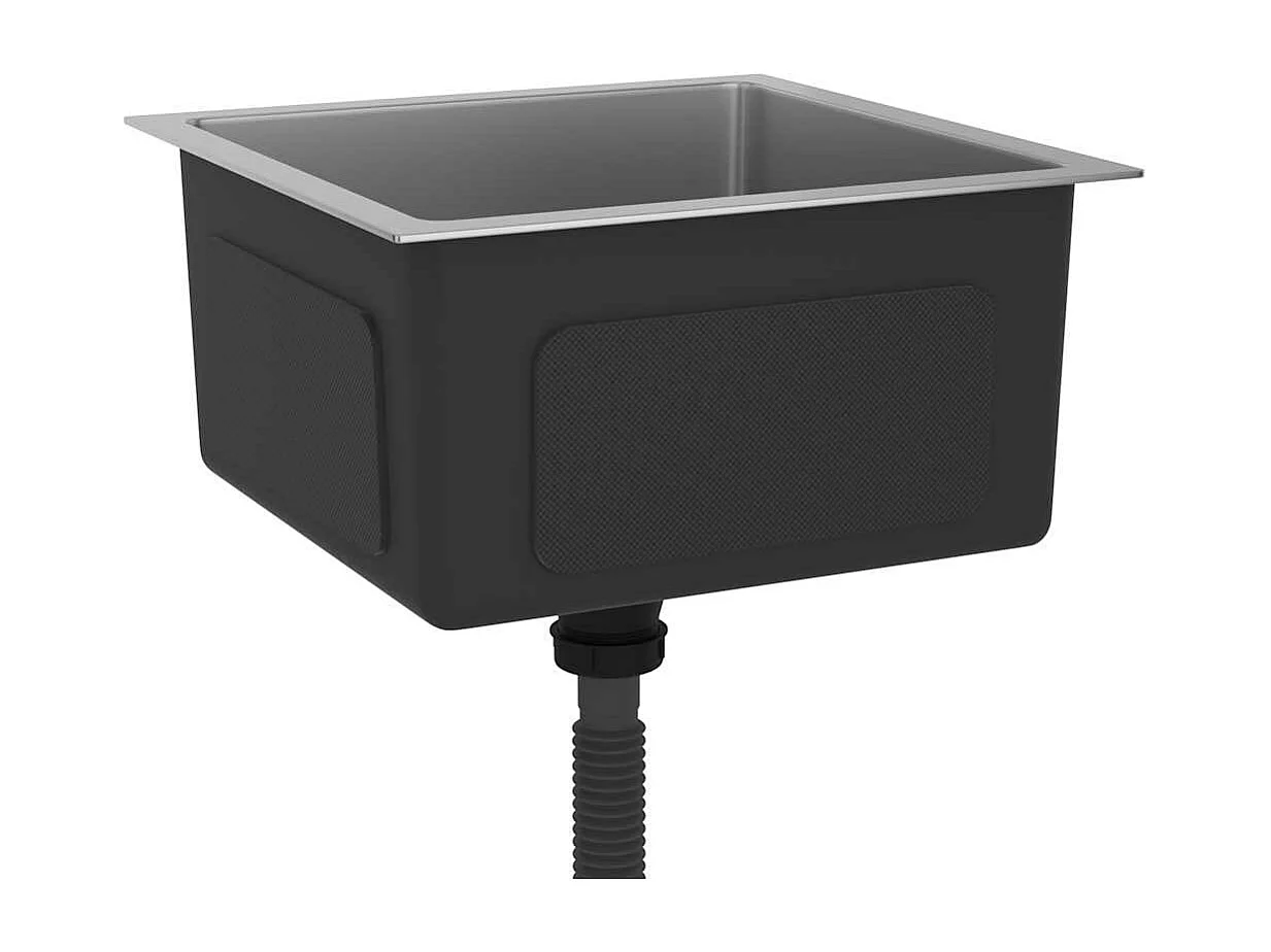 évier de cuisine fait main Acier inoxydable