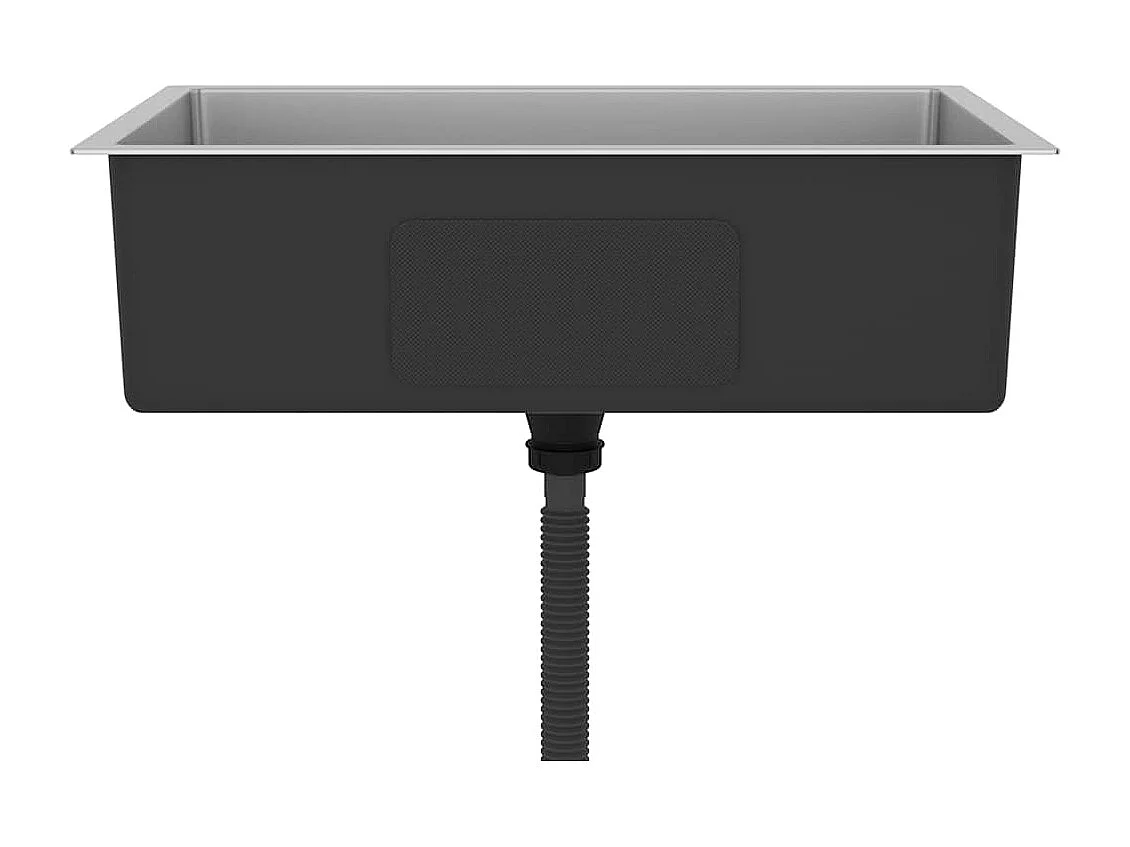 Handgefertigte Küchenspüle Edelstahl