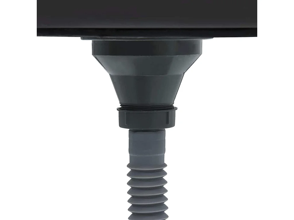 évier de cuisine avec crépine et piège Acier inoxydable