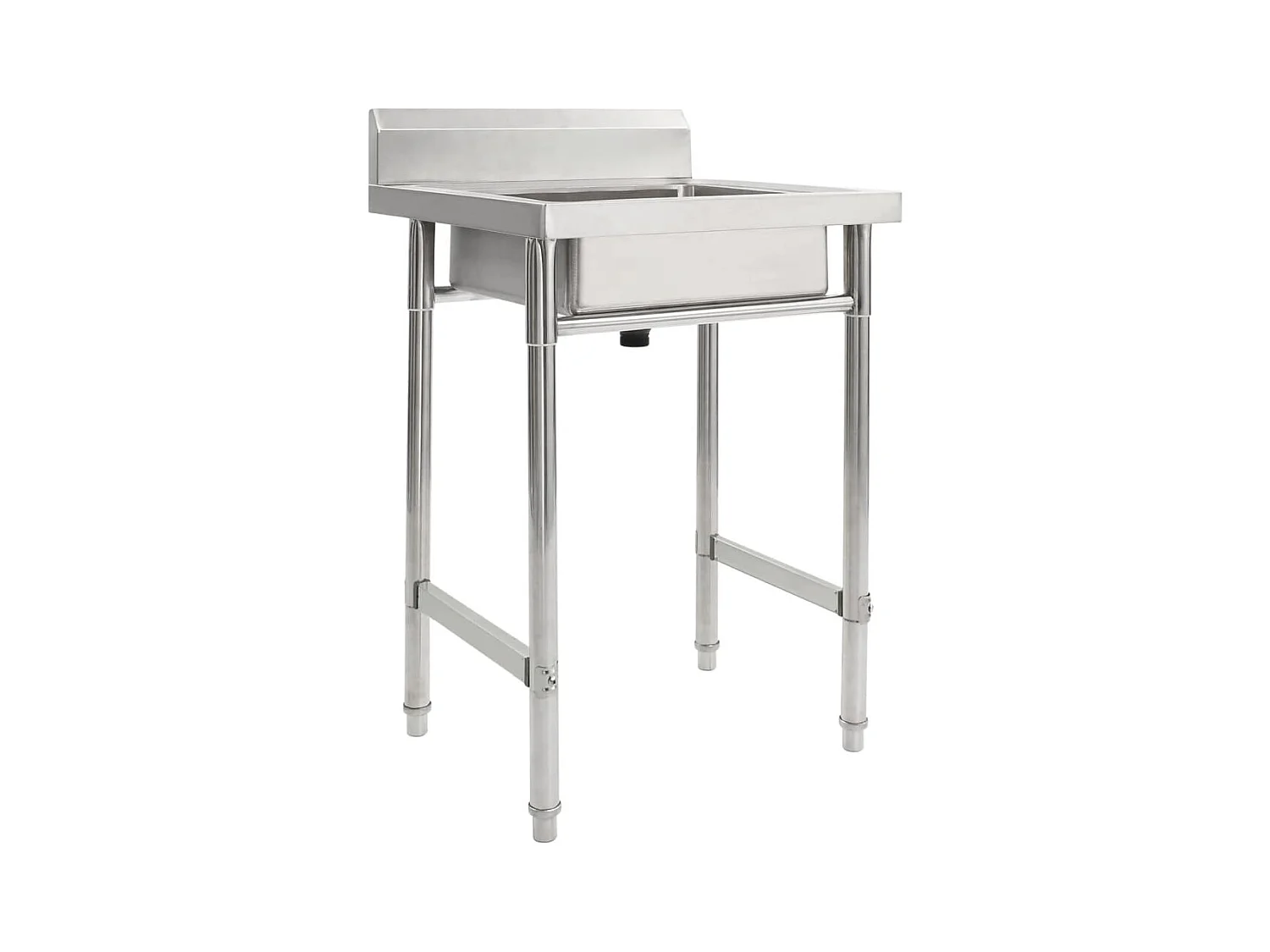évier de cuisine Seul lavabo Acier inoxydable