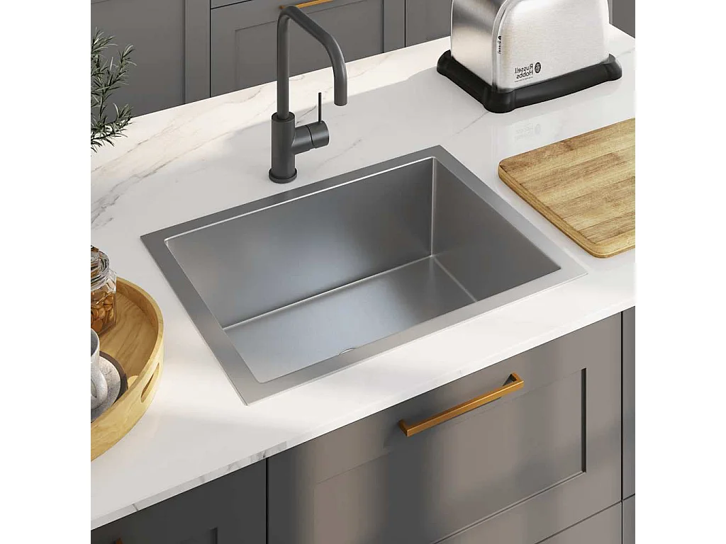 pia de cozinha artesanal aço inoxidável