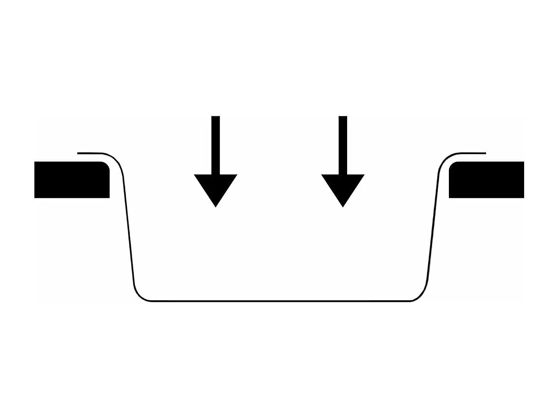 évier de cuisine et deux lavabos trou de trop-plein Gris Granit