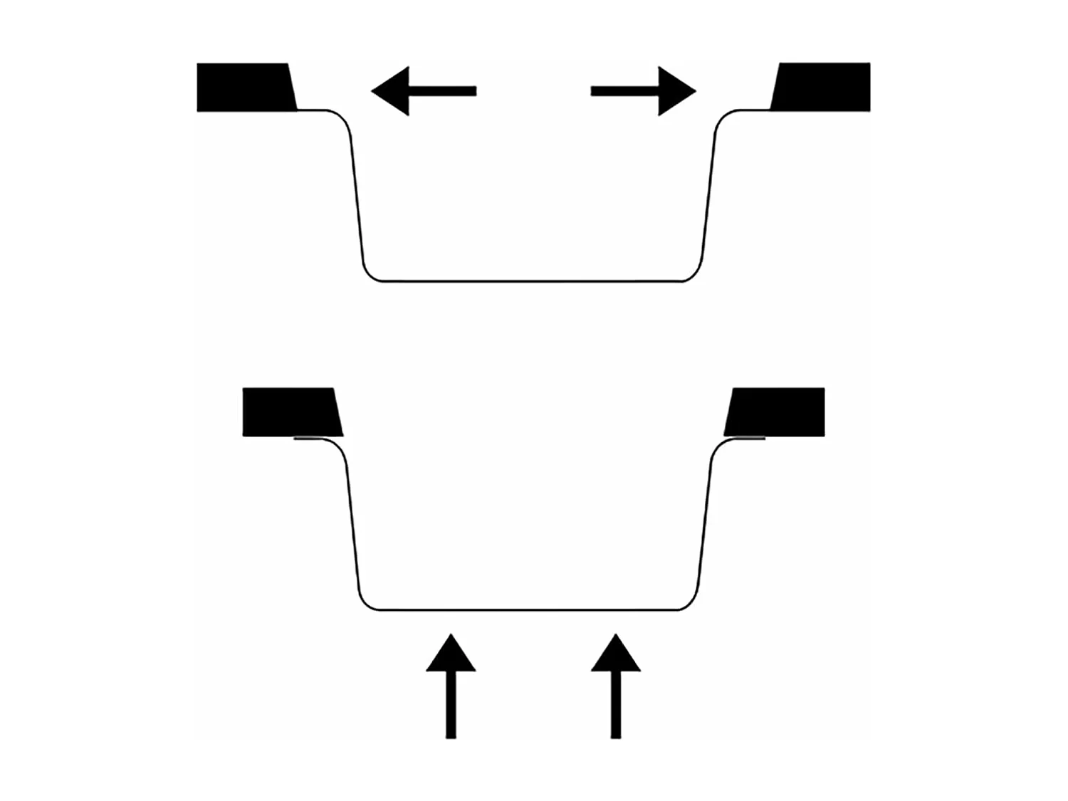 Lavello da cucina in granito nero con foro di troppo pieno