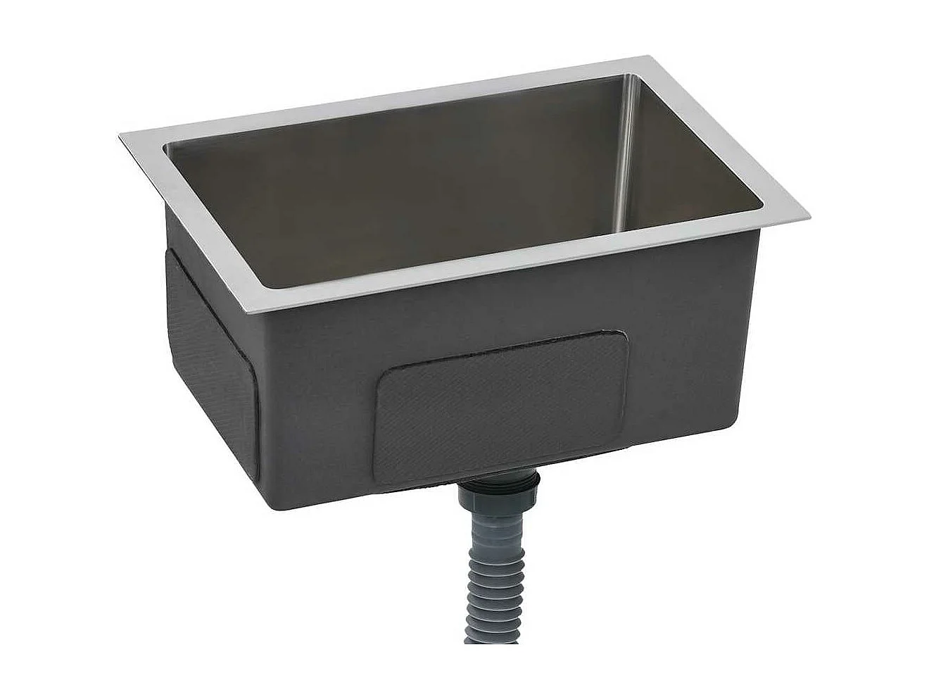 lavello da cucina fatto a mano in acciaio inox