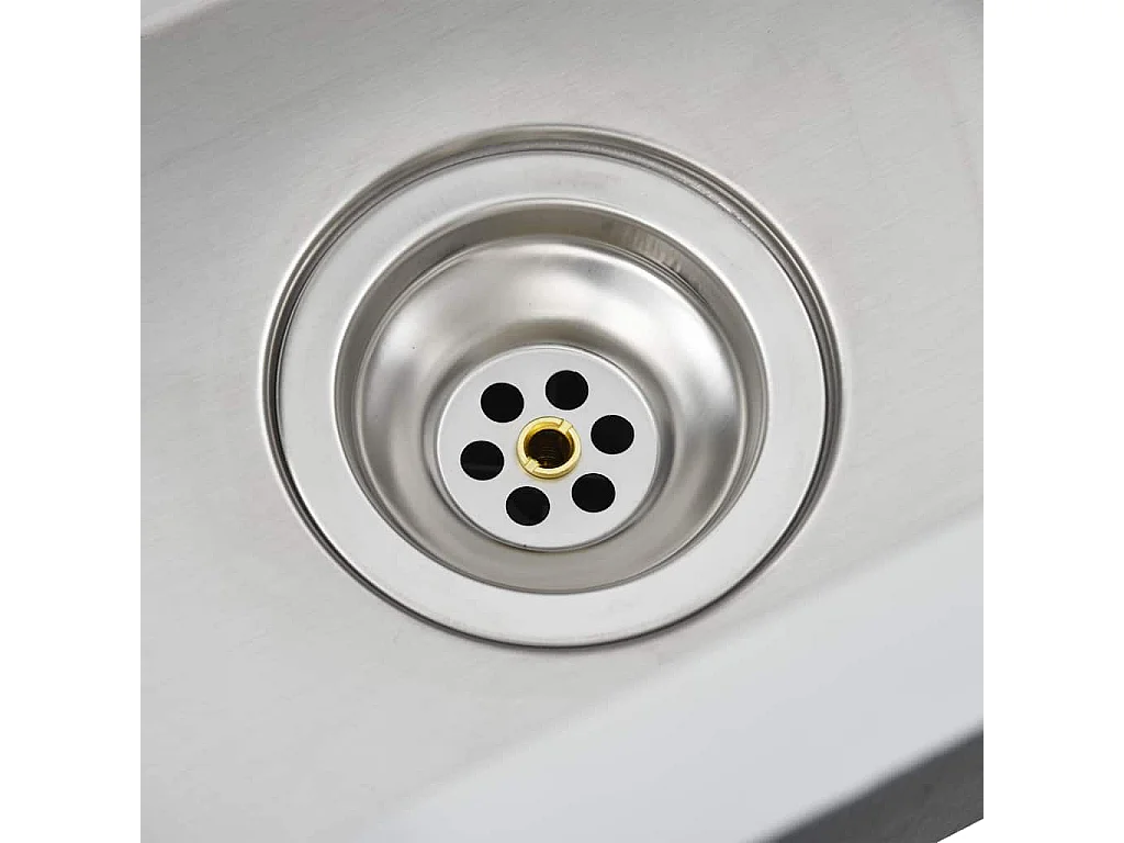 lavello da cucina fatto a mano in acciaio inox