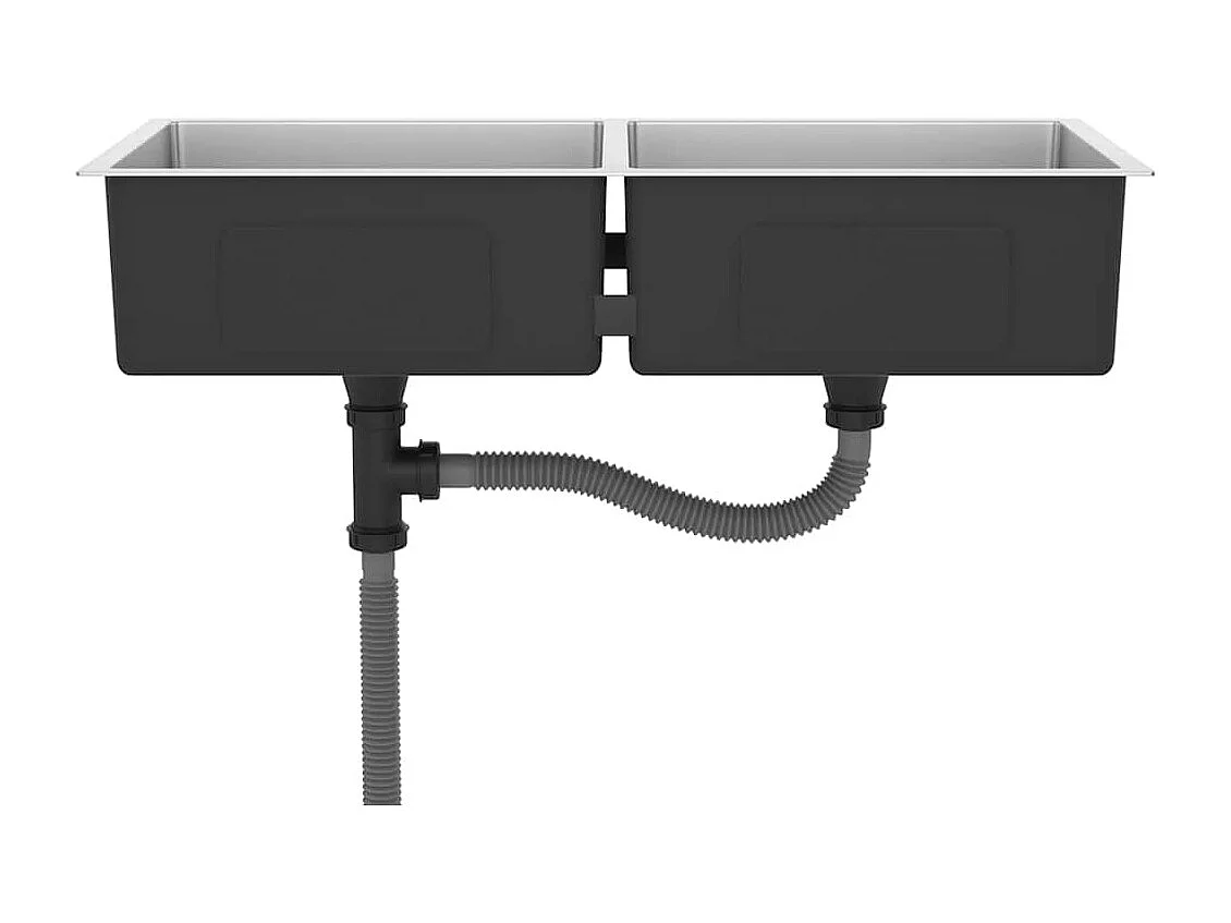 Handgefertigte Küchenspüle Edelstahl