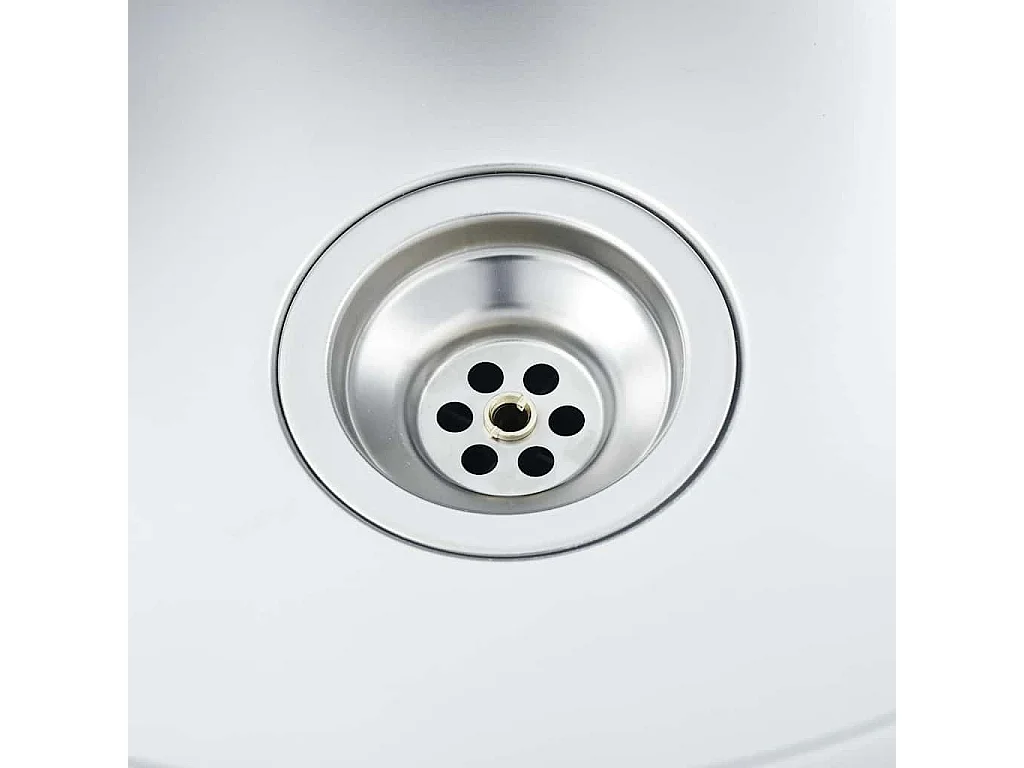 évier de cuisine fait main Acier inoxydable