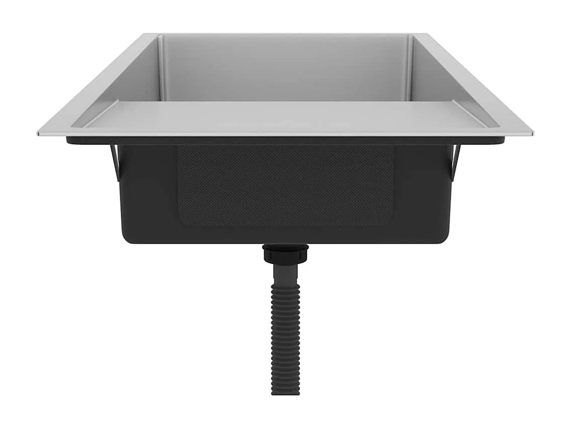 Handgefertigte Küchenspüle Edelstahl