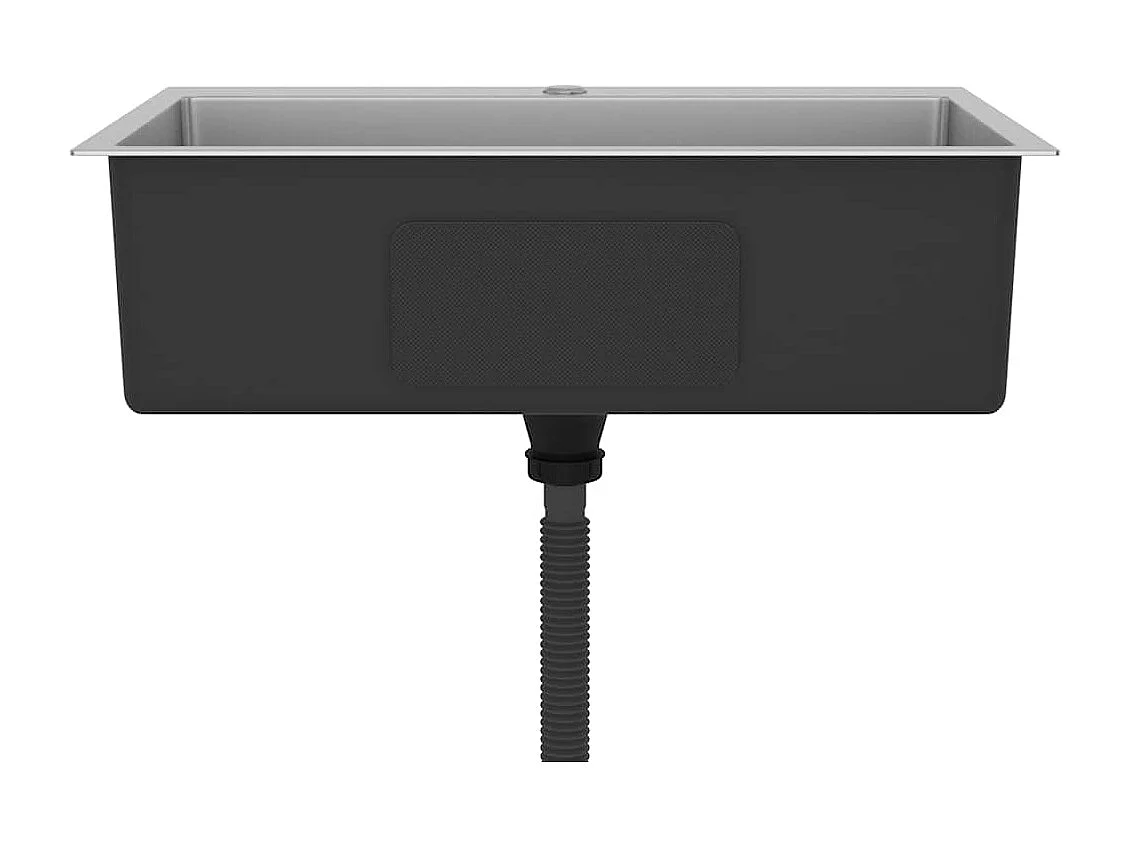 Handgefertigte Küchenspüle Edelstahl