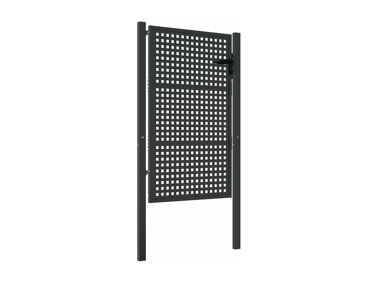 Anthrazit Gartentor 105 x 200 cm Stahl