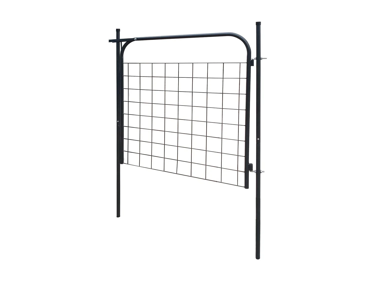 Gartenzaun Tor 100x100cm Anthrazit