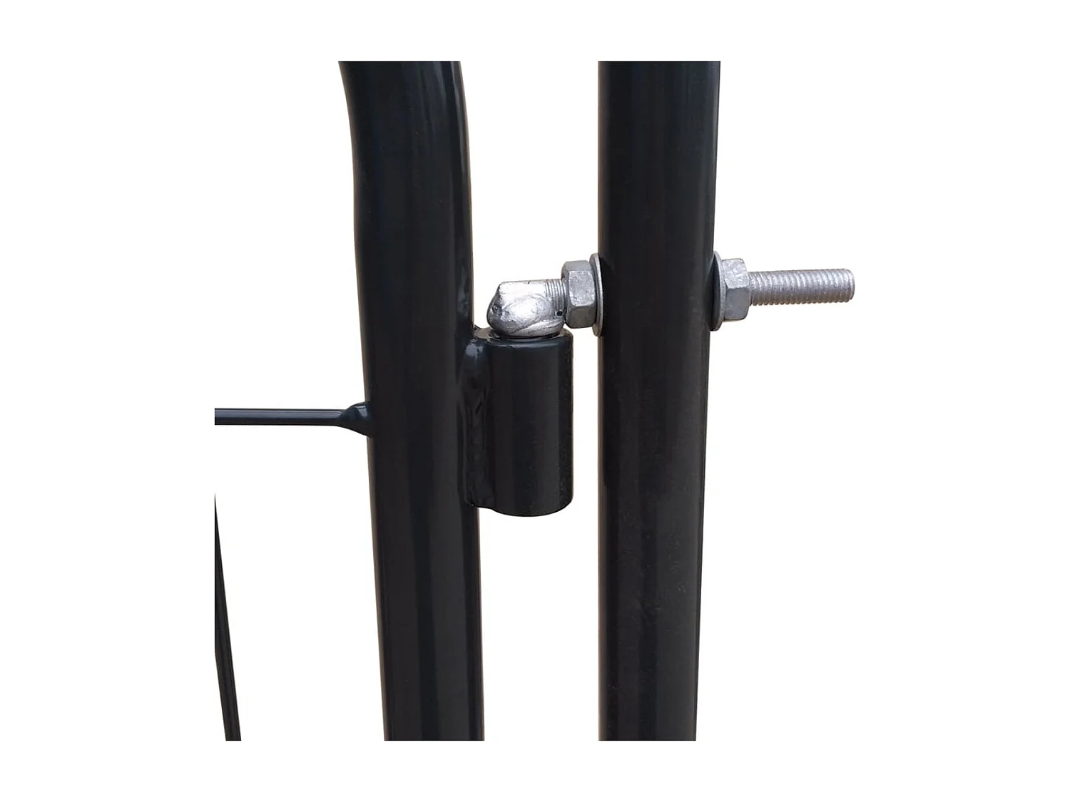 Gartenzaun Tor 100x100cm Anthrazit