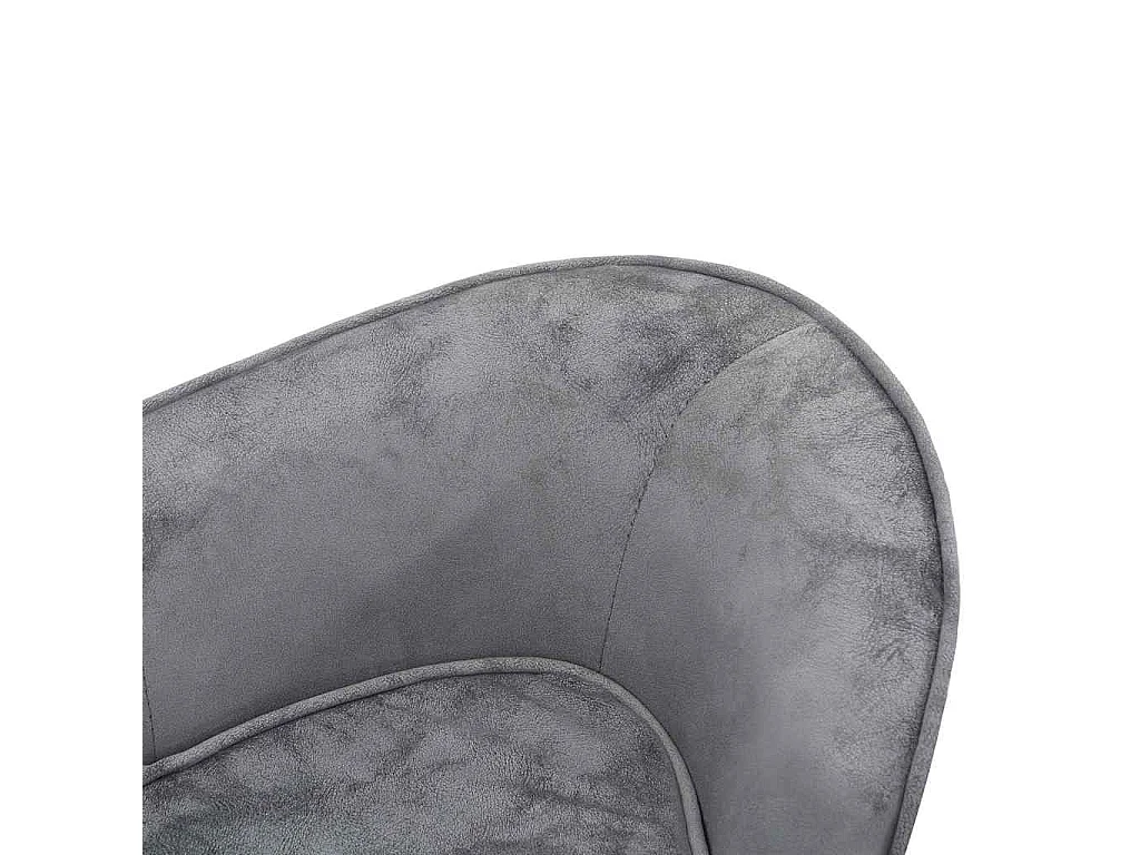 Hundesofa Grau 68x38x38 cm Plüsch